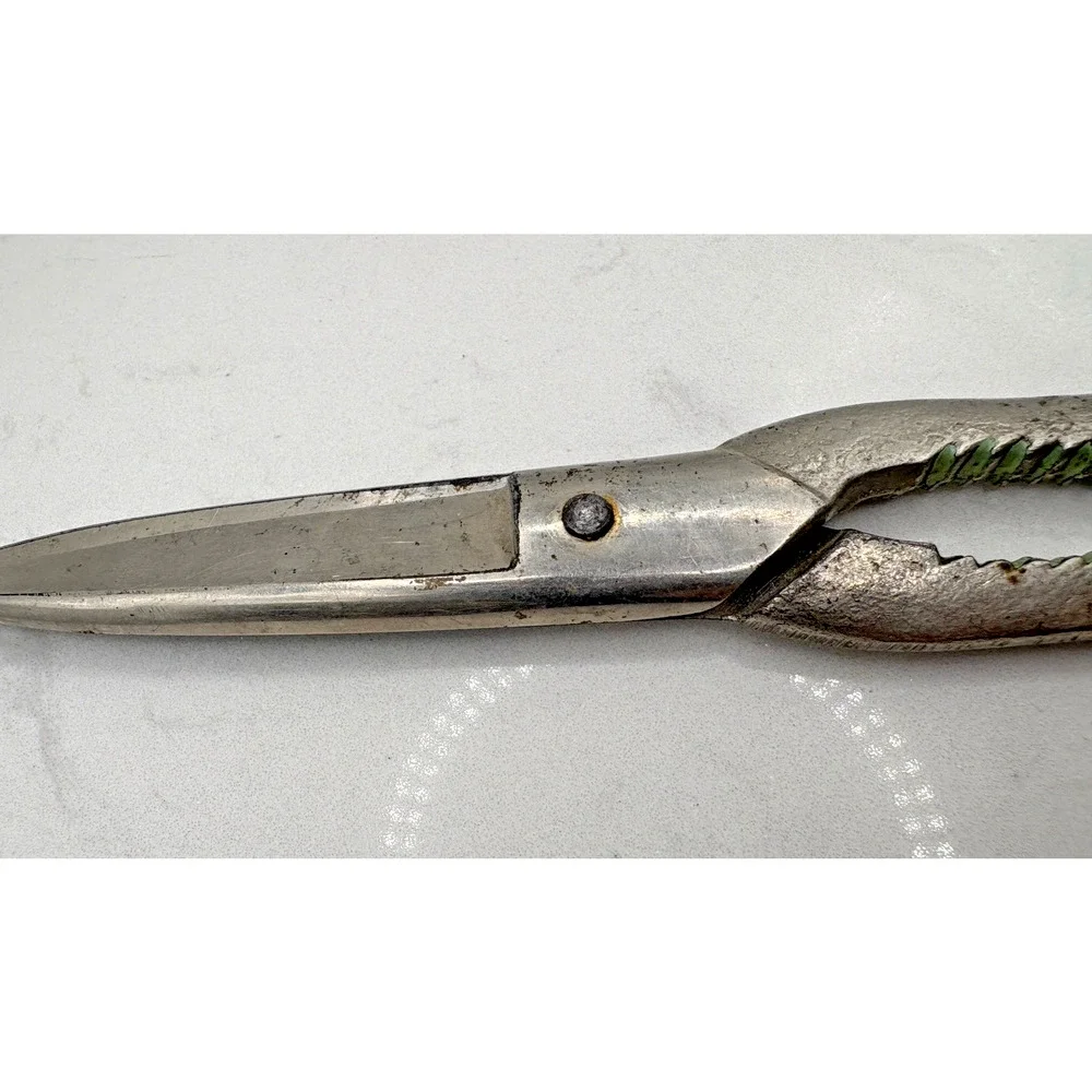 Vintage WISS Patented 1.K.S. USA kitchen Shears Scissors Cutlery 8''